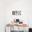 Vinyl Wall Art Decal - Stay Humble Hustle Hard - Modern Motivational Home Bedroom Apartment Decor - Inspirational Indoor Outdoor Living Room Office Work Quotes 3