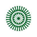 Vinyl Wall Art Decal - Abstract Sunflower Figure - 23" x 23" - Modern Home Bedroom Apartment Workplace Optical Illusion - Cool Living Room Door Office Work Door Window Decoration (23" x 23"; Green) 4