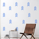 Set of 12 Vinyl Wall Art Decals - Arrows - Each - Modern Sticker Pattern For Home Office Bedroom Nursery Living Room - Urban Lifestyle Minimalist Playroom Apartment Decor (each; Black) 1