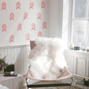 Set of 12 Vinyl Wall Art Decals - Arrows - 8" x 4" Each - Modern Sticker Pattern For Home Office Bedroom Nursery Living Room - Urban Lifestyle Minimalist Playroom Apartment Decor (8" x 4" each; Black) 2