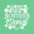 St Patrick’s Day Vinyl Wall Art Decal - Happy St Patrick’s Day - 22" x 23" - St Patty’s Holiday Home Living Room Bedroom Workplace Sticker - Indoor Outdoor Office Apartment Decor (22" x 23"; White) 4