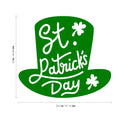 St Patrick’s Day Vinyl Wall Art Decal - St Patrick’s Day Hat Only - - St Patty’s Holiday Modern Coffee Shop Home Living Room Bedroom Apartment Office Work Decor (; Black) 5