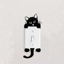 Vinyl Wall Art Decal - Kitty Cat - 8" x 3" - Cute Home Apartment Kids Boy Girl Bedroom Nursery Playroom Living Room Light Switch Decor - Laptop Computer Skin Car Bumper Sticker Designs 4