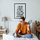 Vinyl Wall Art Decal - I Am In Charge Of How I Feel And Today I Am Choosing Happiness - Inspirational Home Bedroom Office Workplace Apartment Living Room Quote Decor (30" x 23"; Black) 3