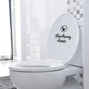 Vinyl Wall Art Decal - Thinking Chair - Witty Adult Humor Home Living Room Bedroom Bathroom Restroom Sticker Decoration - Modern Family Household Apartment Adhesive 3