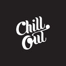 Vinyl Wall Art Decal - Chill Out - 22" x 22" - Chic Modern Home Bedroom Office Living Room Quote - Trendy Urban Workplace Apartment Indoor Outdoor Work Cursive Decoration (22" x 22"; White) 1