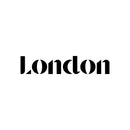 Vinyl Wall Art Decal - London - 10" x 50" - Cool Stencil Text Design Modern Urban Europe Country Britain UK City Home Bedroom Living Room Mural Indoor Outdoor Decor Adhesive (10" x 50"; Black Text) 1