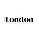 Vinyl Wall Art Decal - London - 10" x 50" - Cool Stencil Text Design Modern Urban Europe Country Britain UK City Home Bedroom Living Room Mural Indoor Outdoor Decor Adhesive (10" x 50"; Black Text) 4