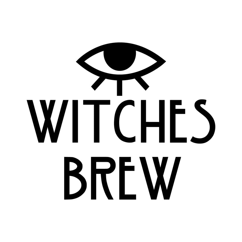 Vinyl Art Wall Decal - Witches Brew with Eye - 2.5" x 3" - Modern Witty Adult Humor Drinking Home Living Room Kitchen Dining Room Bar Restaurant Sticker Decor Design (2.5" x 3"; Black - Eye) 1