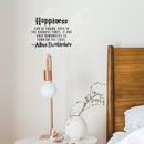 Vinyl Wall Art Decal - Happiness Can Be Found Even In The Darkest Of Times - 8. - Dumbledore Harry Potter Inspired Home Apartment Bedroom Playroom Living Room Decor 1