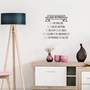 Vinyl Wall Art Decal - 5 Daily Reminders - 26" x 22.5" - Motivational Modern Banner Home Bedroom Apartment Office Quote - Trendy Positive Workplace Living Room Business Decor (26" x 22.5"; Black) 2