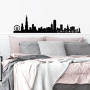 Vinyl Wall Art Decal - Chicago Skyline - 16" x 60" - Unique Modern Illinois American USA Midwestern City Home Bedroom Living Room Store Shop Mural Indoor Outdoor Silhouette Adhesive Decor 2