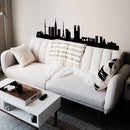 Vinyl Wall Art Decal - Tokyo Skyline - 18" x 70" - Unique Modern Asian Oriental Japan City Home Bedroom Living Room Store Shop Mural Indoor Outdoor Silhouette Adhesive Decor 2