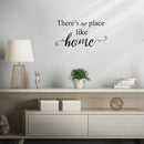 Vinyl Wall Art Decal - There's No Place Like Home - 11.5" x 22.5" - Modern Charming Welcome Door Living Room Apartment Trendy Indoor Outdoor Friendly Household Sign Sticker Decor 2