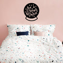 Vinyl Wall Art Decal - I See A Strong Woman - 26" x 22" - Modern Magic 8 Ball Stars Witchy Girly Trendy Home Bedroom Living Room Indoor Outdoor Apartment Household Decor Design 2