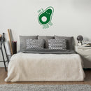 Vinyl Wall Art Decal - I'm A Good Fat - 27" x 20" - Modern Cute Trendy Happy Avocado Home Living Room Bedroom Apartment Kitchen Dining Room Gym Fitness Healthy Lifestyle Decor 2