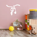 Vinyl Wall Art Decal - Ballet Shoes - 22" x 29" - Cute Modern Elegant Dancer Little Girls Toddlers Teens Home Bedroom Playroom Nursery Apartment Indoor Mural Decoration Design 2