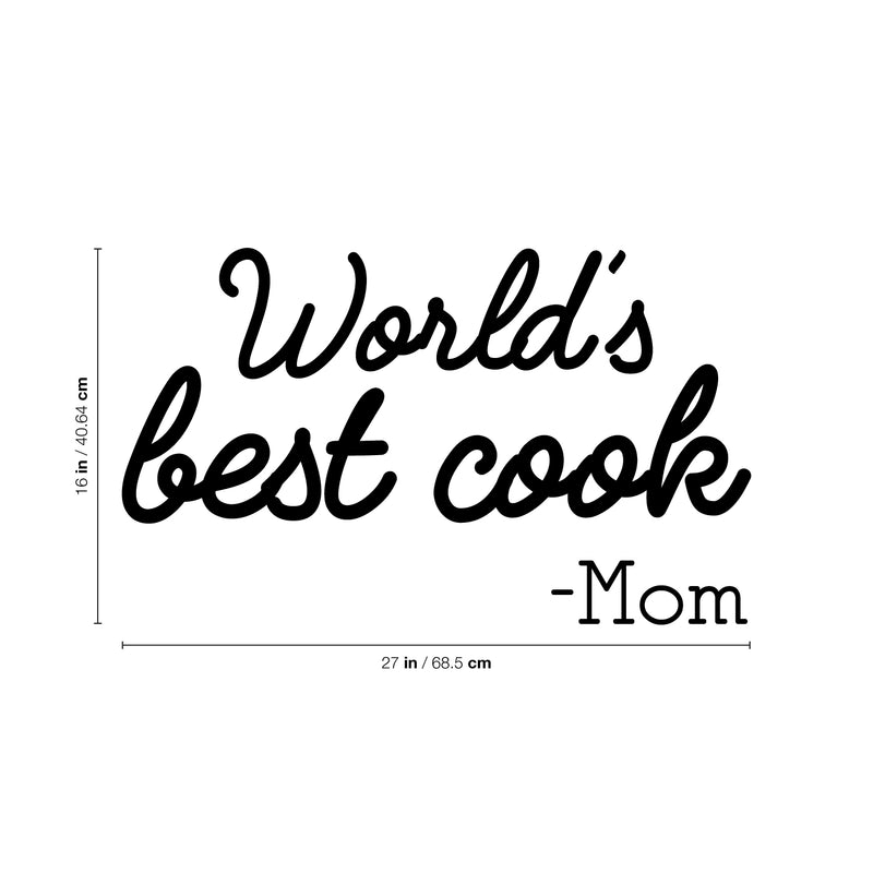 Vinyl Wall Art Decal - World's Best Book - Mom - 16" x 27" - Modern Witty Cute Mother Quotes For Indoor Home Bedroom Living Room Kitchen Dining Room Apartment Decoration 4