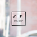 Vinyl Wall Decal - Custom Wifi Network - Window Storefront Cut Text Lettering - Easy Professional Self Adhesive Indoor Outdoor Work Office Coffee Shop Restaurant Internet Password 3