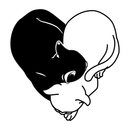 Vinyl Wall Art Decal - Heart Cats - 22. Cute Trendy Kittens Shape For Pet Lovers Home Apartment Bedroom Living Room Dorm Room Indoor Decoration 1