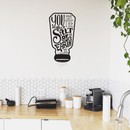 Vinyl Wall Art Decal - You Are The Salt Of The Earth Matt 5:13 - 40" x 22" - Trendy Cute Religious Biblical Quote For Bedroom Kitchen Living Room Dining Room Indoor Home Decoration 3