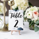 Vinyl Art Decals - Seating Chart Table Numbers 1-12 - From 5" x 4.5" Each - Elegant Find Your Seat Wedding Plan Couples Bride Groom Husband Wife Marriage Reception Love Decor 3