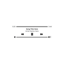 Vinyl Wall Art Decal - Custom Now Playing - 10. Witty Funy Musical Design Quote For Home Apartment Bedroom Living Room Office Workplace Classroom School Decor 1