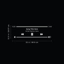 Vinyl Wall Art Decal - Custom Now Playing - 10.5" x 35" - Witty Funy Musical Design Quote For Home Apartment Bedroom Living Room Office Workplace Classroom School Decor 4