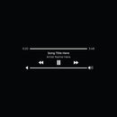 Vinyl Wall Art Decal - Custom Now Playing - 10.5" x 35" - Witty Funy Musical Design Quote For Home Apartment Bedroom Living Room Office Workplace Classroom School Decor 1