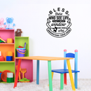 Vinyl Wall Art Decal - Bless Those Who See Life Through A Different Window - Modern Thinking Autism Quote For Home Bedroom Classroom School Workplace Indoor Decoration 3