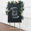 Vinyl Wall Art Decal - Let Us Shower The Bride With Love - 22" x 17" - Trendy Cute Funny Quote For Bridal Shower Wedding Decoration Sticker 3