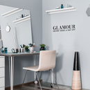 Vinyl Wall Art Decal - Glamour Never Takes A Day Off - 6. Trendy Funny Fashion Quote For Home Bedroom Closet Living Room Bathroom Clothing Store Decoration Sticker 4