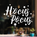 Vinyl Wall Art Decal - Hocus Pocus - 17" x 22" - Trendy Halloween Season Stars Shape Cursive Quote For Home Bedroom Living Room School Classroom Office Decoration Sticker 3