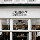 Vinyl Wall Art Decal - Mistletoe And Margaritas - 10. Fun Trendy Christmas Winter Season Quote For Home Living Room Kitchen Bar Restaurant Alcohol Decoration Sticker 5