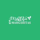 Vinyl Wall Art Decal - Mistletoe And Margaritas - 10.5" x 30" - Fun Trendy Christmas Winter Season Quote For Home Living Room Kitchen Bar Restaurant Alcohol Decoration Sticker 1