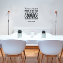 Vinyl Wall Art Decal - Success Is Not Final Failure Is Not Fatal - Winston Churchill Motivational Quote For Home Workout Bedroom Office Work Decoration Sticker 2