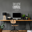 Vinyl Wall Art Decal - Success Is Not Final Failure Is Not Fatal - 27" x 27" - Winston Churchill Motivational Quote For Home Workout Bedroom Office Work Decoration Sticker 2