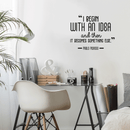 Vinyl Wall Art Decal - I Begin With An Idea And Then It Becomes Something Else - 22" x 28" - Trendy Inspirational Picasso Quote For Home Bedroom Office Classroom Decoration Sticker 2