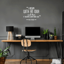 Vinyl Wall Art Decal - I Begin With An Idea And Then It Becomes Something Else - 22" x 28" - Trendy Inspirational Picasso Quote For Home Bedroom Office Classroom Decoration Sticker 2