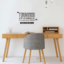 Vinyl Wall Art Decal - Forgiveness Is Not An Occasional Act - 17" x 28.5" - Modern Motivational Quote For Home Bedroom Living Room Office Workplace School Decoration Sticker 3