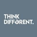 Vinyl Wall Art Decal - Think Different - 10" x 30" - Modern Minimalist Motivational Quote For Home Bedroom Living Room Office Workplace Business Decoration Sticker 2