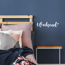 Vinyl Wall Art Decal - Weekend - 5" x 22" - Modern Inspirational Week Quote Positive Sticker For Home Bedroom Living Room Apartment Coffee Shop Work Office Patio Decor 1