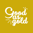 Vinyl Wall Art Decal - Good as Gold - 17" x 20.5" - Trendy Inspirational Funny Quote Sticker For Home Bedroom Living Room Apartment Work Office Decoration 2