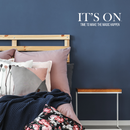 Vinyl Wall Art Decal - It's On. Time To Make The Magic Happen - 6.5" x 22" - Modern Motivational Quote Sticker For Home Bedroom Kids Room Playroom School Classroom Coffee Shop Work Office Decor 1