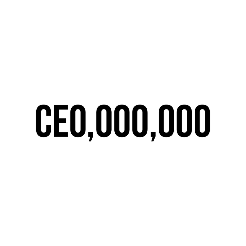Vinyl Wall Art Decal - CEO Millions - 6" x 30" - Modern Inspirational Quote Sticker For Home Office Workplace Entrepreneur Business Boardroom Decor 1