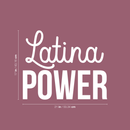 Vinyl Wall Art Decal - Latina Power - 17" x 21" - Trendy Motivational  Feminine Quote Sticker Modern Design For Girls Home Office Bedroom Closet Living Room Apartment Decor 4