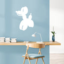 Vinyl Wall Art Decal - Balloon Dog - 29" x 22" - Modern Cute Funny Dog Shape Sticker For Home Bedroom Kids Room Playroom Living Room Nursery Classroom Decor 3