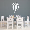 Vinyl Wall Art Decal - Hot Air Balloon Shape - 31" x 20" - Modern Cute Adhesive Sticker Cartoon Design For Kids Room Baby Bedroom Home Playroom Classroom Nursery Decor 2