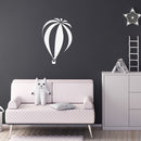 Vinyl Wall Art Decal - Hot Air Balloon Shape - 31" x 20" - Modern Cute Adhesive Sticker Cartoon Design For Kids Room Baby Bedroom Home Playroom Classroom Nursery Decor 3