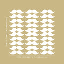 Set Of 30 Vinyl Wall Art Decal - Mustache Pattern - 1.6" x 6" Each - Trendy Cute Funny Adhesive Stickers Mustache Design For Home Office Bedroom Living Kids Room Apartment Store Decor 3